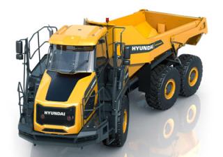 Съчленени самосвали Hyundai HA45A ADT