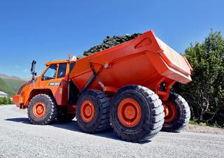 Съчленени самосвали Doosan DA30