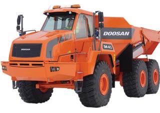 Съчленени самосвали Doosan DA40