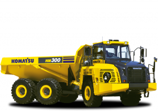 Съчленени самосвали Komatsu HM300-5E0