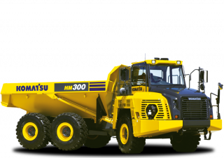 Съчленени самосвали Komatsu HM300-5E0