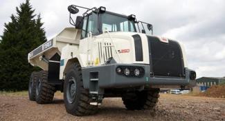 Съчленени самосвали Terex TA 250