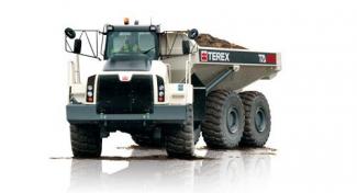 Съчленени самосвали Terex TA 400