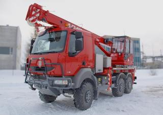 Телескопични кранове, монтирани на камион CKD Mobilni Jeraby AD 10