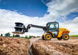 Телескопични манипулатори на материали JCB 520-40