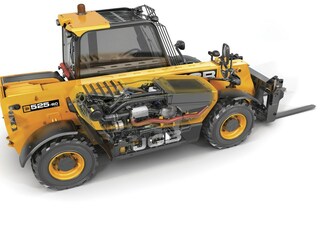 Телескопични манипулатори на материали JCB 525-60 Hi-Viz 