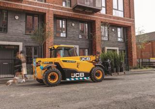 Електрически телескопични товарачи JCB 525-60E Hi-Viz 