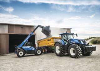 Телескопични манипулатори на материали New Holland LM 7.42 Elite