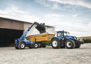 Телескопични манипулатори на материали New Holland LM 7.42 Elite