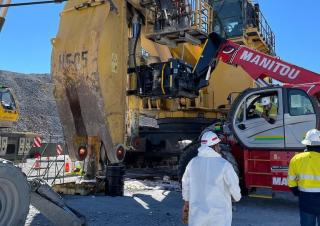 Телескопични манипулатори на материали Manitou MHT-X 11250 Mining