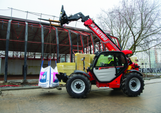 Телескопични манипулатори на материали Manitou MT 1033 EASY Standard
