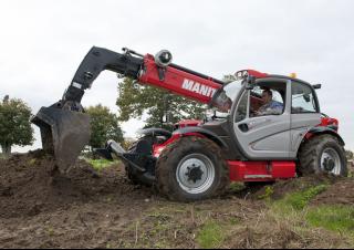 Телескопични манипулатори на материали Manitou MT 1335 easy