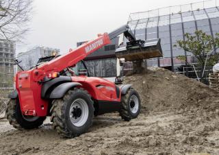 Телескопични манипулатори на материали Manitou MT 733 EASY Comfort (STV)