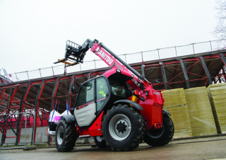 Телескопични манипулатори на материали Manitou MT-X 1033