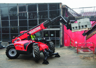 Телескопични манипулатори на материали Manitou MT-X 1033