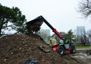 Телескопични манипулатори на материали Manitou MT-X 1033