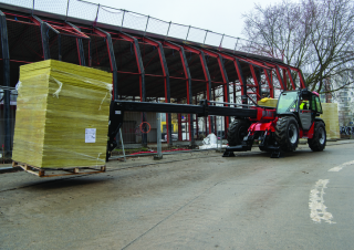 Телескопични манипулатори на материали Manitou MT-X 1033