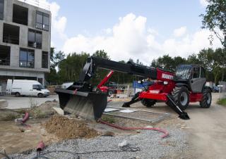 Телескопични манипулатори на материали Manitou MT-X 1440