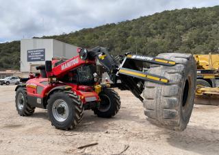 Телескопични манипулатори на материали Manitou MT-X 733 Mining