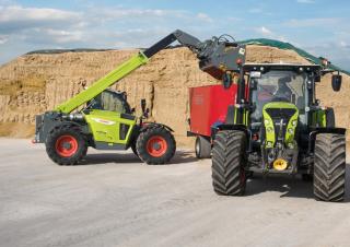 Телескопични манипулатори на материали Claas Scorpion 741 