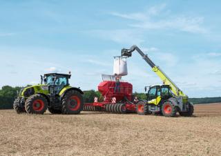 Телескопични манипулатори на материали Claas Scorpion 746