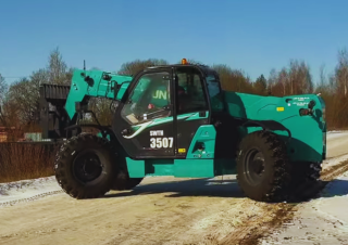 Телескопични манипулатори на материали Sunward SWTH 3507