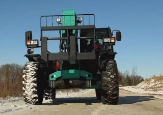 Телескопични манипулатори на материали Sunward SWTH 3507