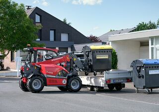 Телескопични манипулатори на материали Weidemann T4512