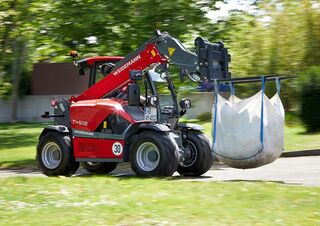 Телескопични манипулатори на материали Weidemann T4512