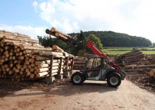 Телескопични манипулатори на материали Weidemann T5522