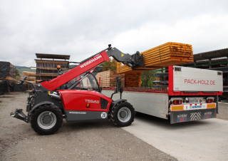 Телескопични манипулатори на материали Weidemann T5522 