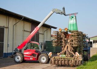 Телескопични манипулатори на материали Weidemann T7035 