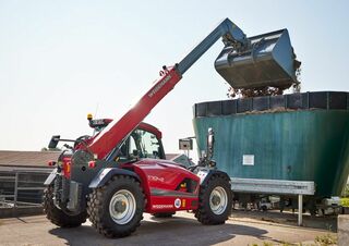 Телескопични манипулатори на материали Weidemann T7042