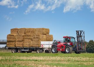 Телескопични манипулатори на материали Weidemann T7042