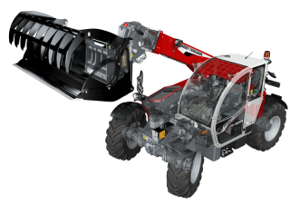 Телескопични манипулатори на материали Massey Ferguson TH.8043 H 