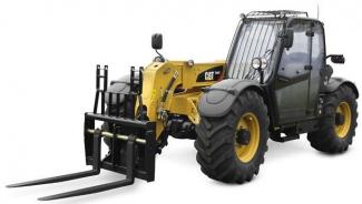 Телескопични манипулатори на материали Caterpillar TH407