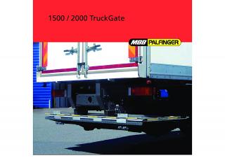 Товарни платформи MBB Palfinger 1500 TruckGate