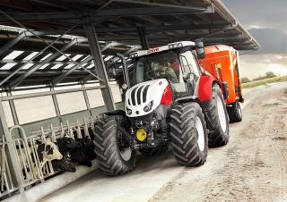 Превозни средства Общински трактори Steyr 4115 Profi Profi