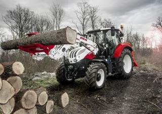 Превозни средства Общински трактори Steyr 4135 Profi Classic Basis