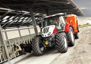 Трактори 4WD (задвиждане на четирите колела) Steyr 6145 Profi