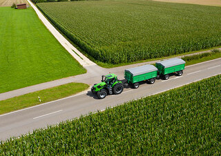 Трактори 4WD (задвиждане на четирите колела) DEUTZ-FAHR 6190 Agrotron TTV