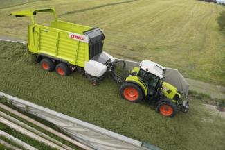 Трактори 4WD (задвиждане на четирите колела) Claas Arion 410