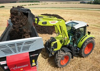 Трактори 4WD (задвиждане на четирите колела) Claas Arion 420 Basic 