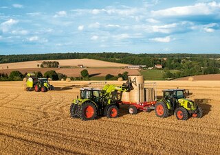 Трактори 4WD (задвиждане на четирите колела) Claas Arion 420 Basic 