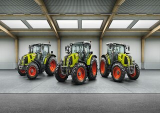 Трактори 4WD (задвиждане на четирите колела) Claas Arion 460 