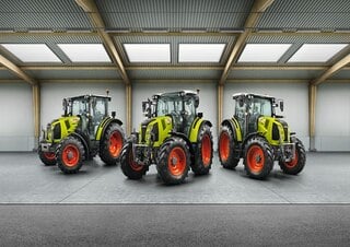 Трактори 4WD (задвиждане на четирите колела) Claas Arion 460 