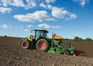 Трактори 4WD (задвиждане на четирите колела) Claas Arion 550 Hexashift