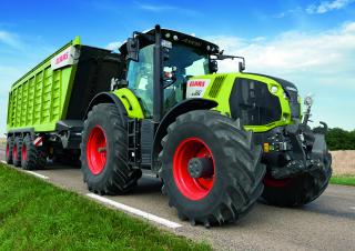 Трактори 4WD (задвиждане на четирите колела) Claas Axion 830
