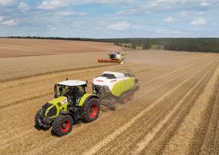 Трактори 4WD (задвиждане на четирите колела) Claas Axion 850