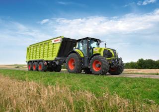Трактори 4WD (задвиждане на четирите колела) Claas Axion 870 Cmatic 